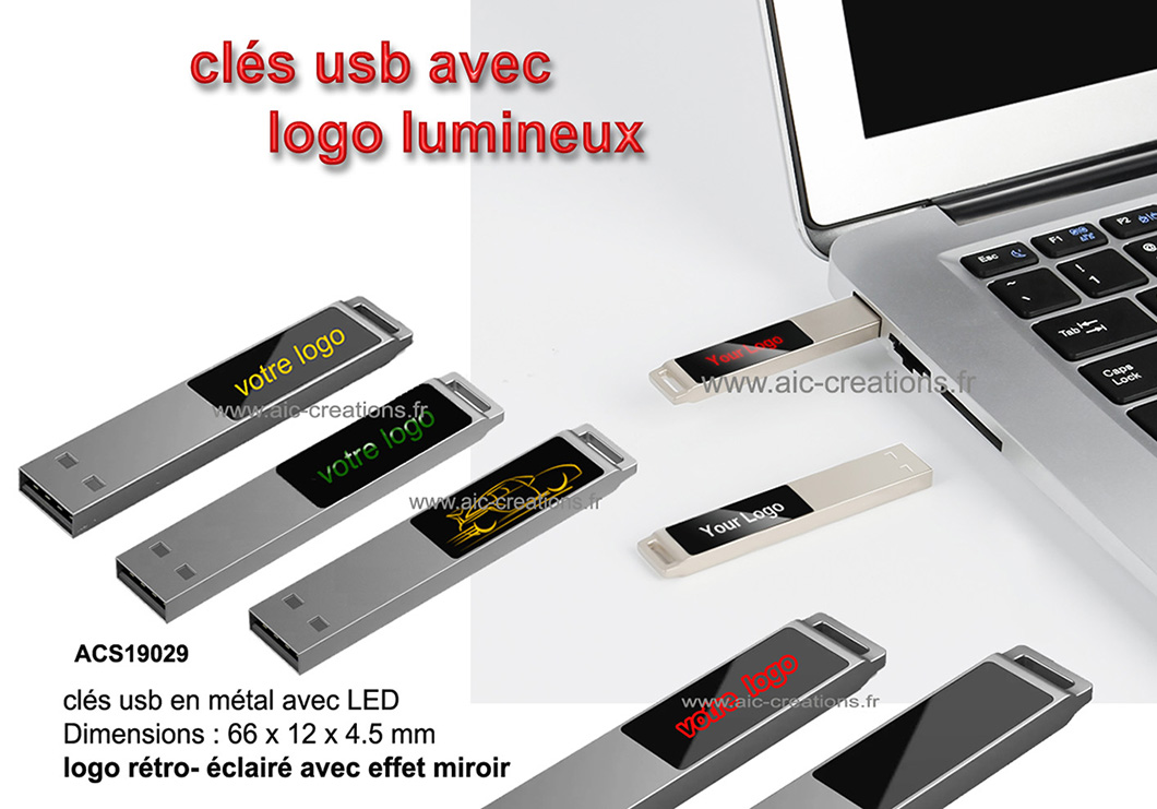 Clés USB avec protection pivotante en alu chez FLYERALARM