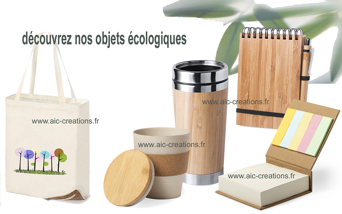 objets publicitaires écologiques, les objets tendances bio,