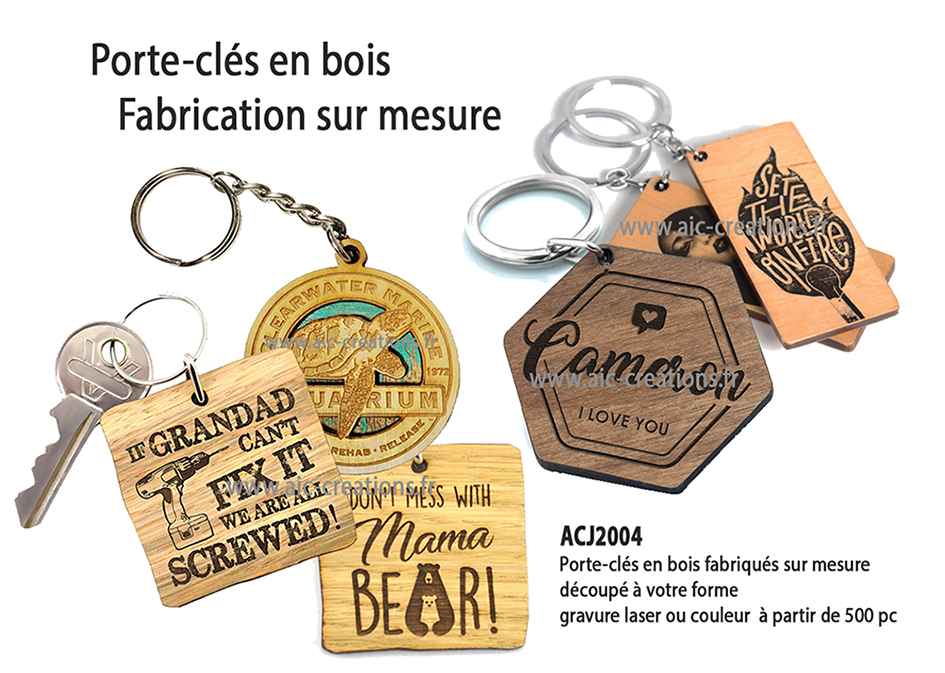 Fabricant de porte-clés personnalisés et sur mesure - Profactory