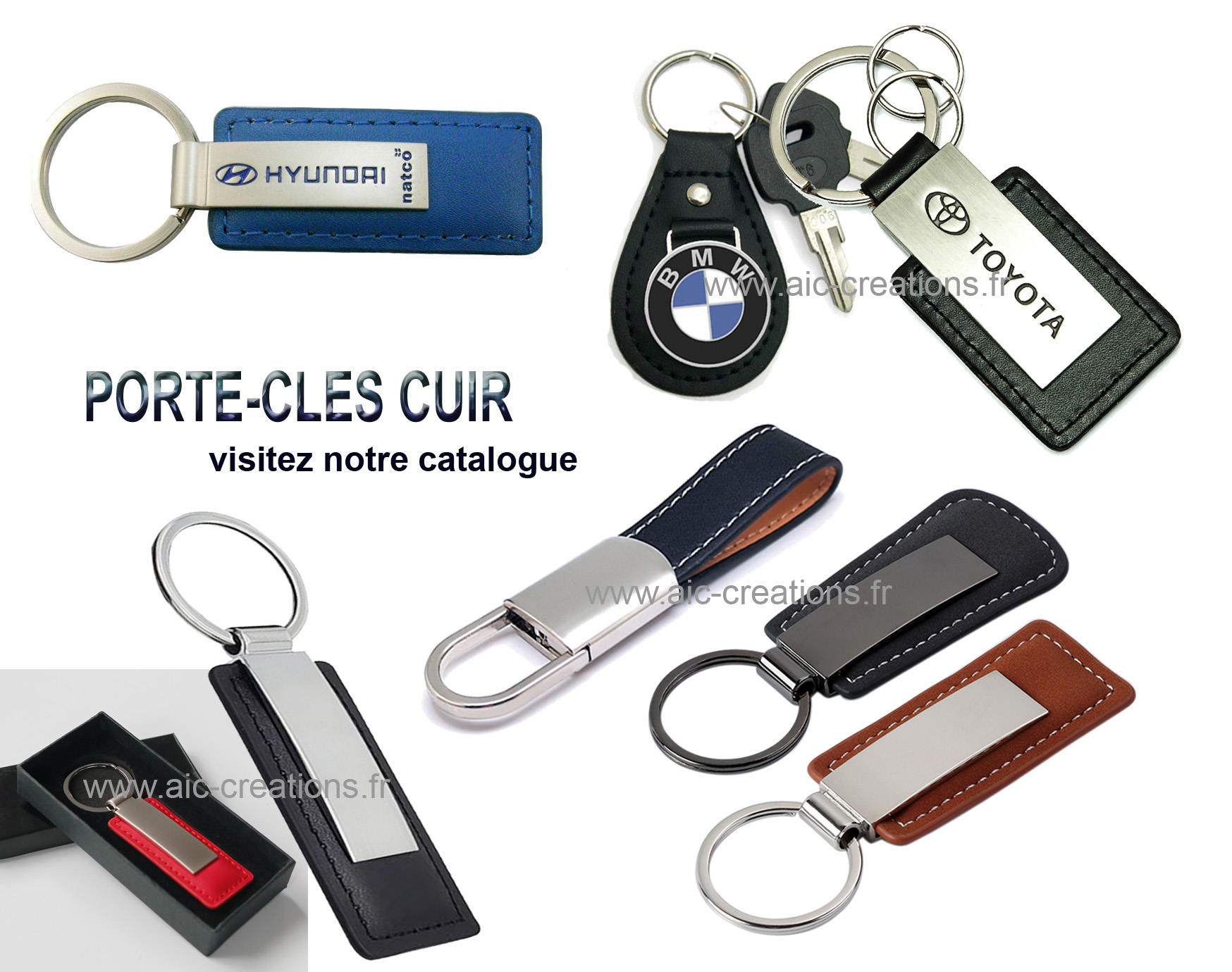 fabricant de porte-clés en cuir , porte-clé publicitaires cuir, haute qualité